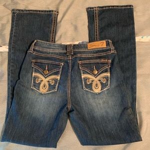 Seven slim boot cut jeans